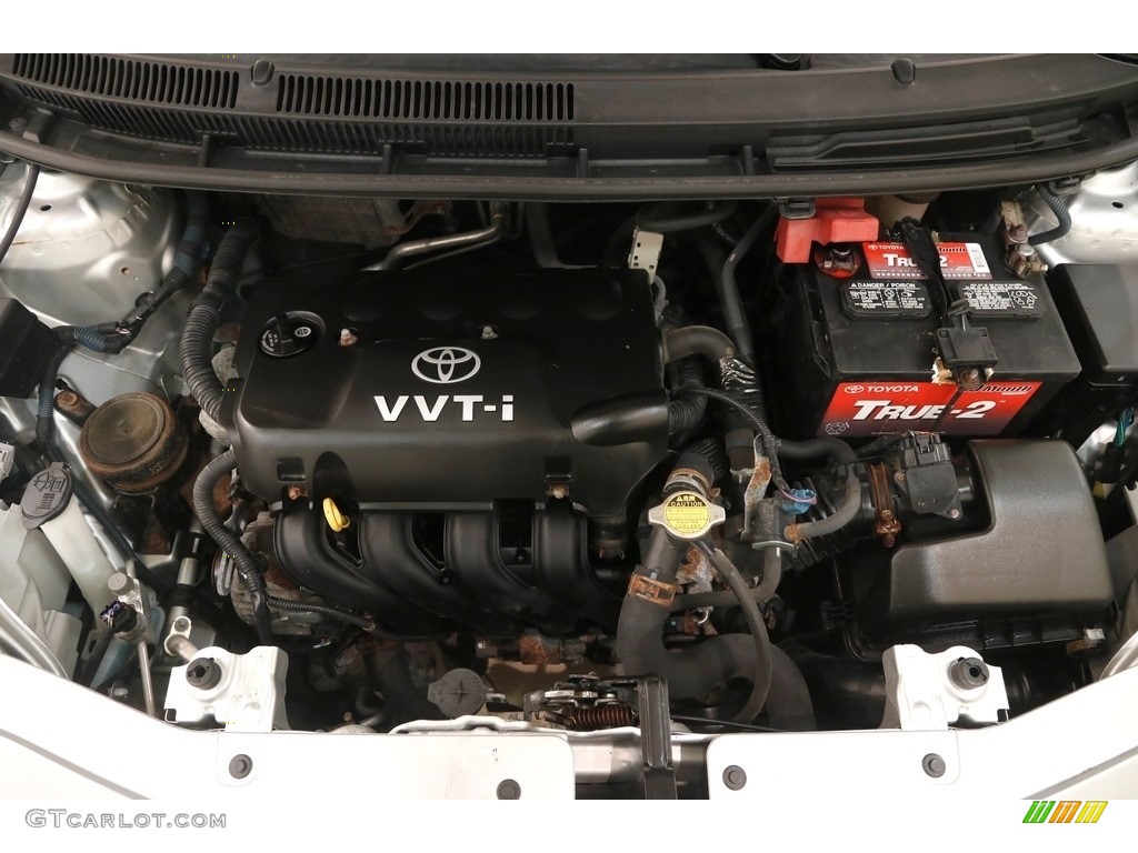 2007 Yaris S Sedan - Silver Streak Mica / Dark Charcoal photo #14