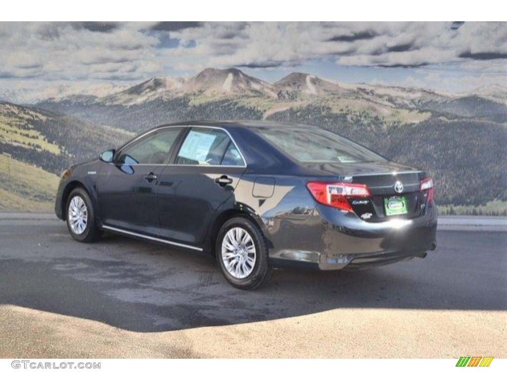 2014 Camry Hybrid LE - Cosmic Gray Metallic / Ivory photo #8