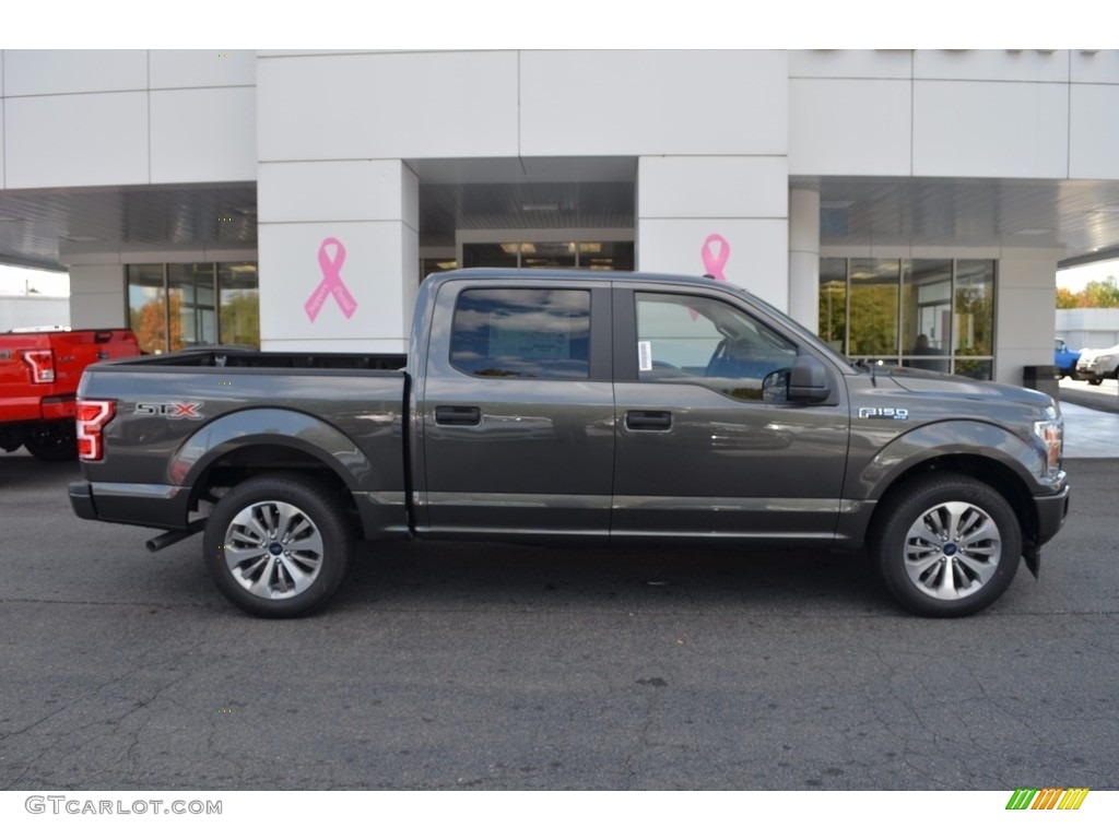 2018 F150 STX SuperCrew - Magnetic / Earth Gray photo #2