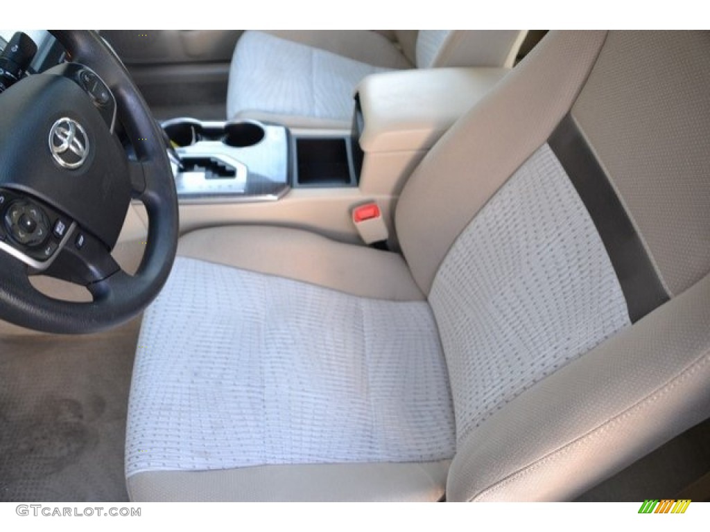 2014 Camry Hybrid LE - Cosmic Gray Metallic / Ivory photo #11