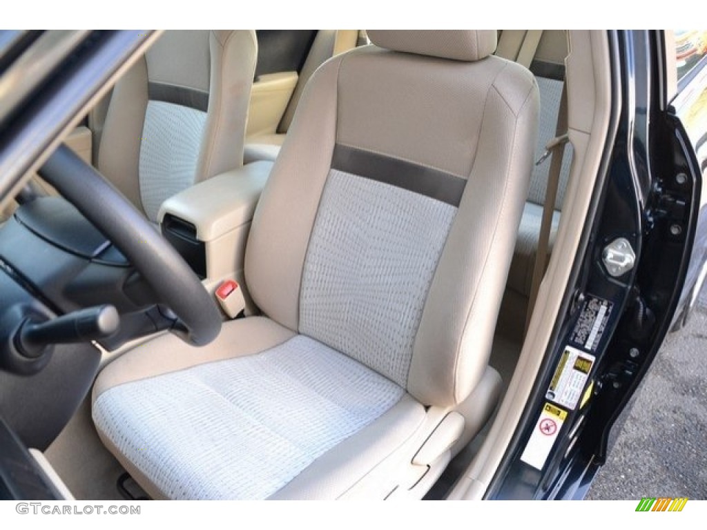 2014 Camry Hybrid LE - Cosmic Gray Metallic / Ivory photo #12