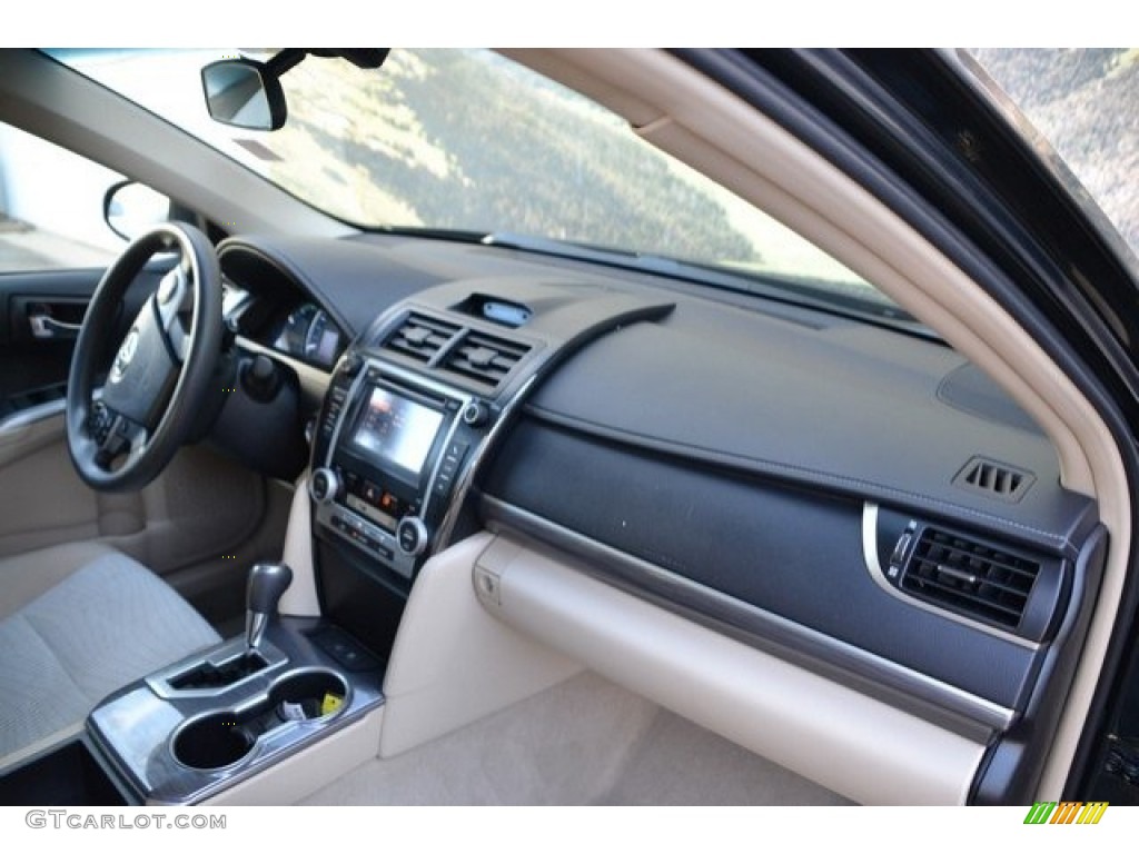 2014 Camry Hybrid LE - Cosmic Gray Metallic / Ivory photo #16