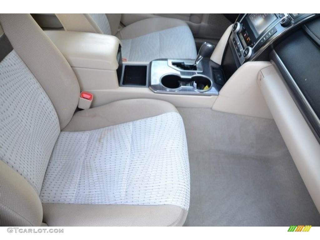 2014 Camry Hybrid LE - Cosmic Gray Metallic / Ivory photo #17
