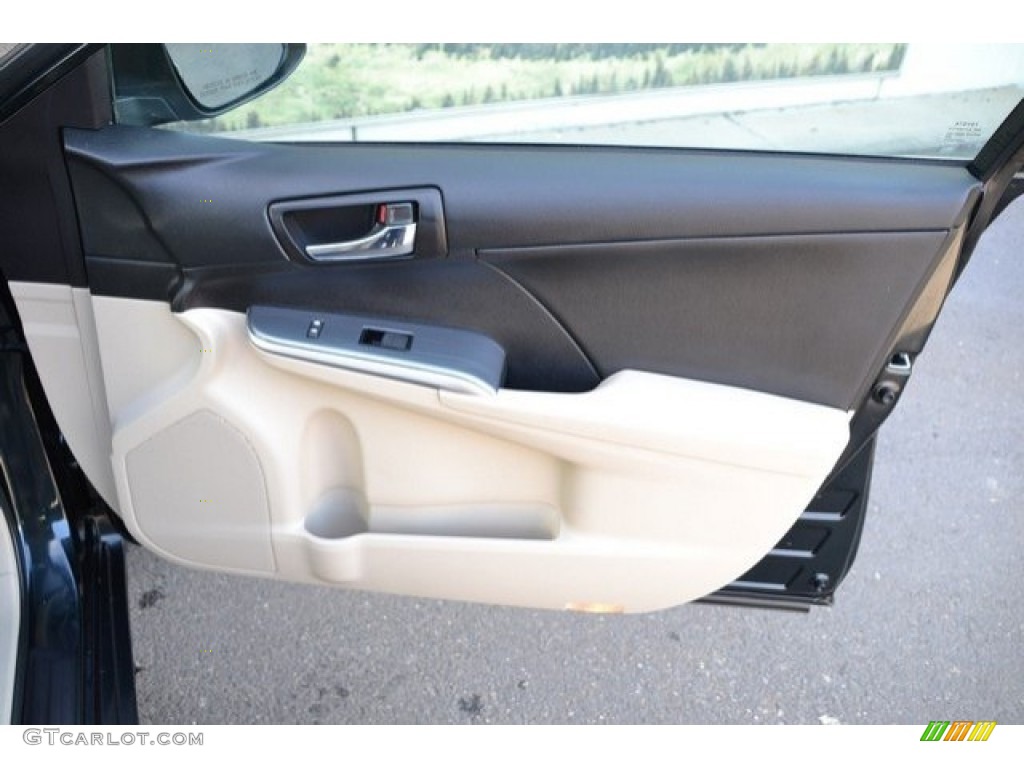 2014 Camry Hybrid LE - Cosmic Gray Metallic / Ivory photo #25