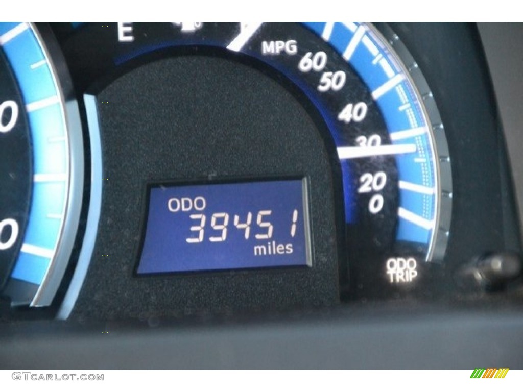 2014 Camry Hybrid LE - Cosmic Gray Metallic / Ivory photo #29