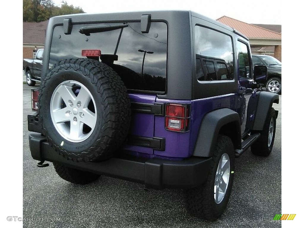 2018 Wrangler Sport 4x4 - Xtreme Purple Pearl / Black photo #2