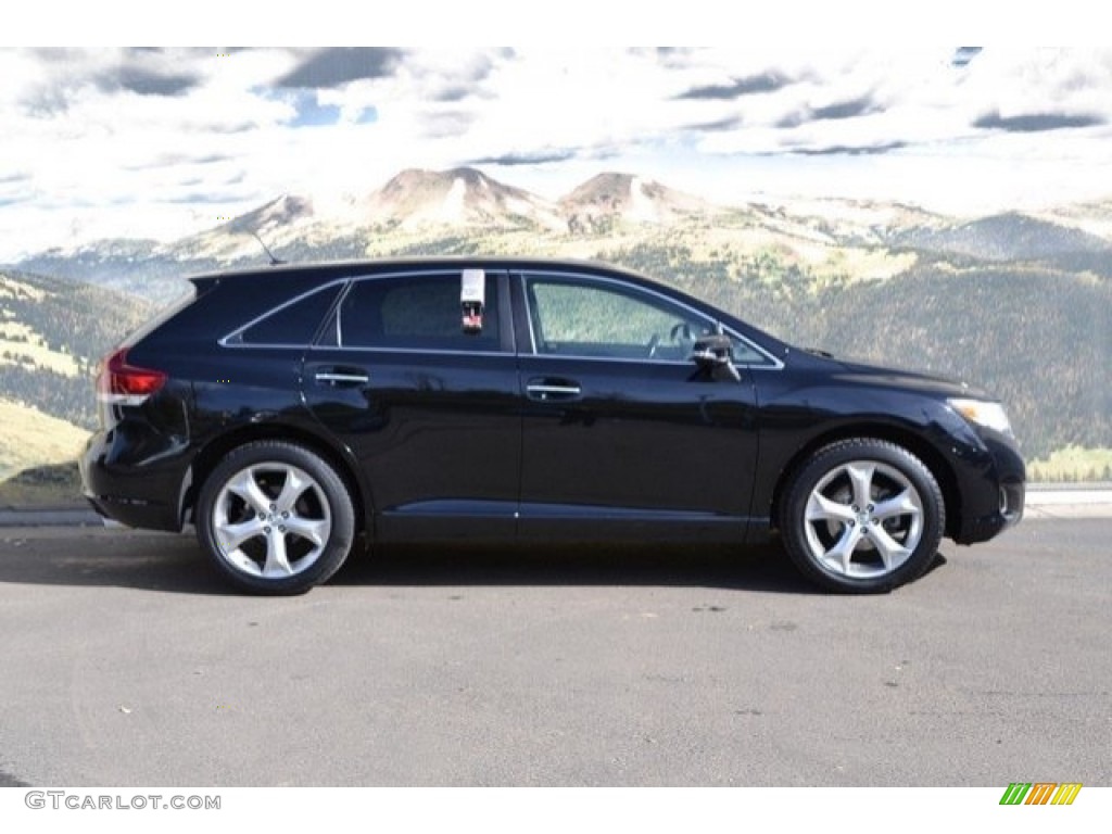 2013 Venza XLE - Attitude Black Metallic / Black photo #2