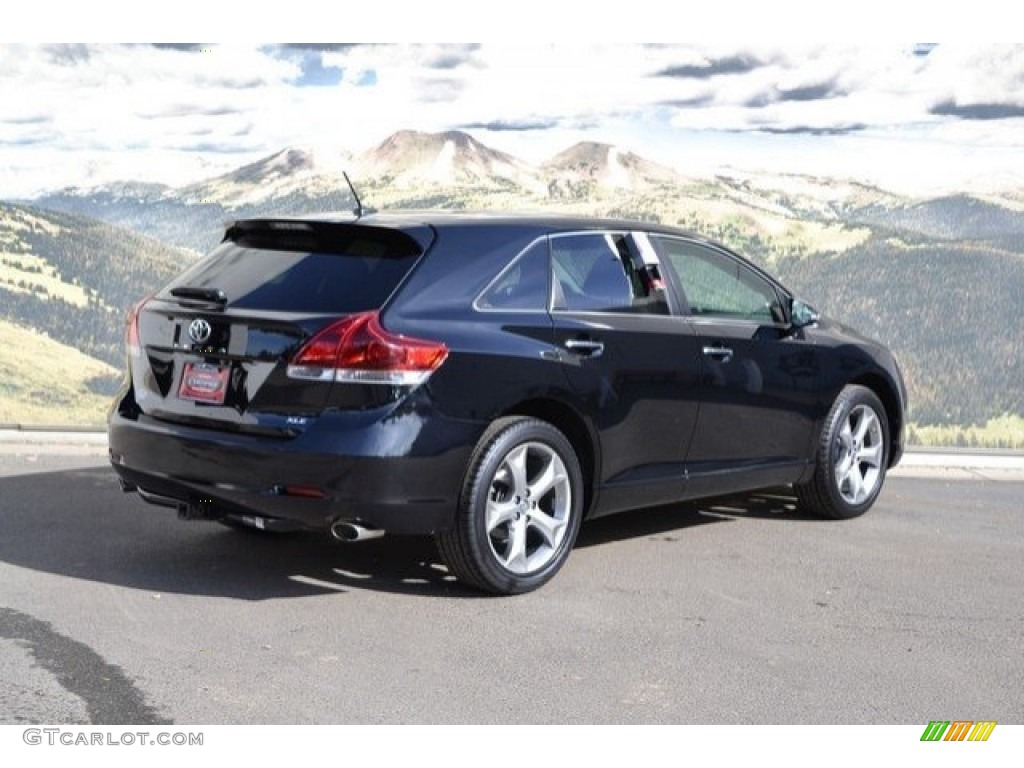 2013 Venza XLE - Attitude Black Metallic / Black photo #3