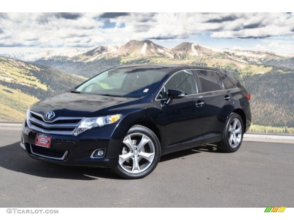 2013 Venza XLE - Attitude Black Metallic / Black photo #5