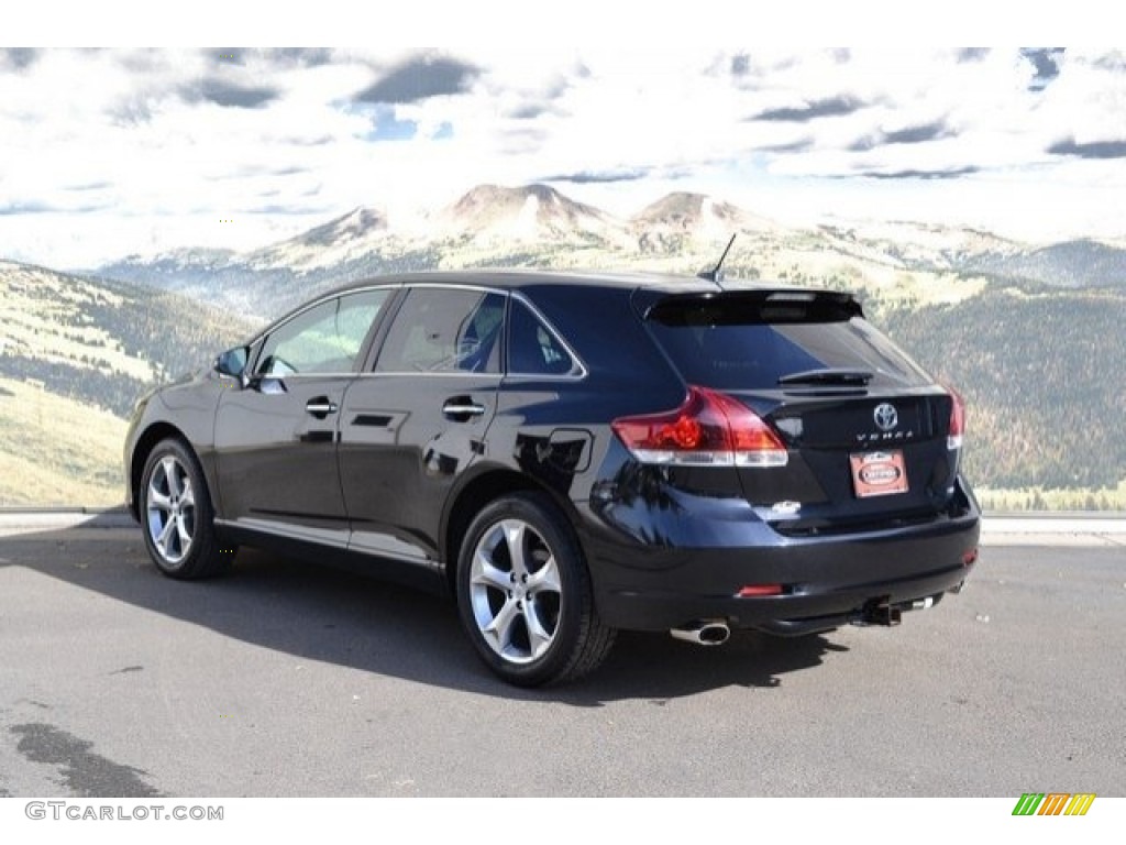 2013 Venza XLE - Attitude Black Metallic / Black photo #8