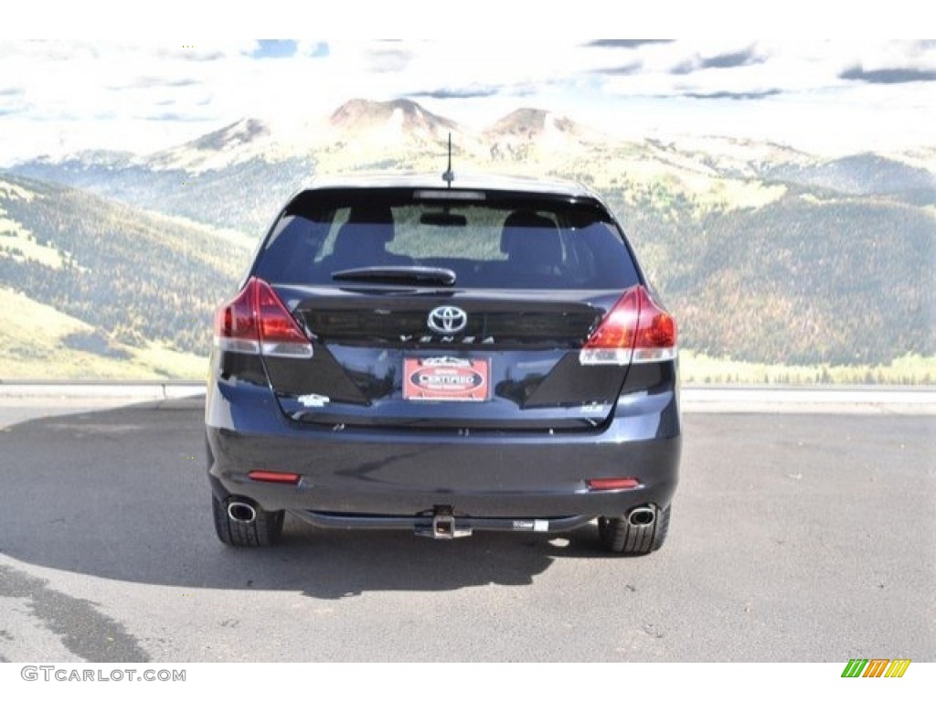 2013 Venza XLE - Attitude Black Metallic / Black photo #9