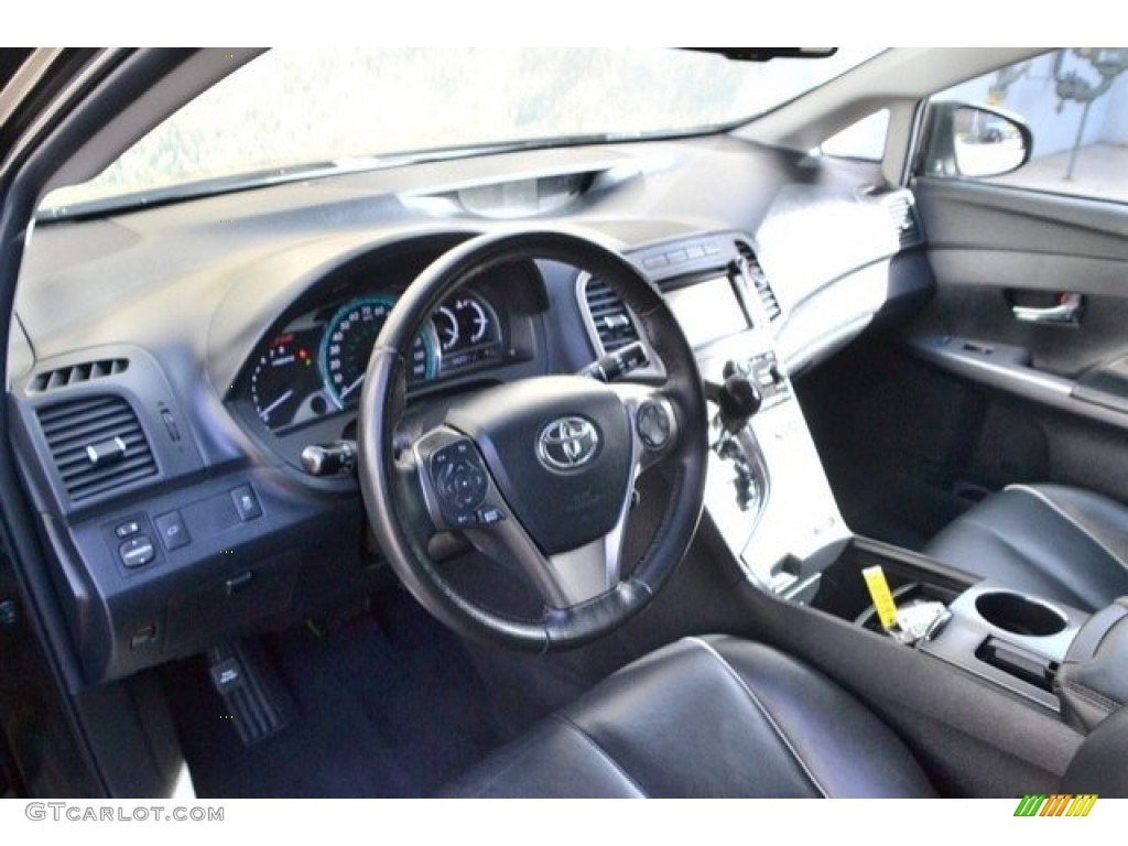 2013 Venza XLE - Attitude Black Metallic / Black photo #10