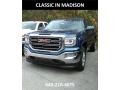 Stone Blue Metallic - Sierra 1500 SLE Double Cab 4WD Photo No. 1