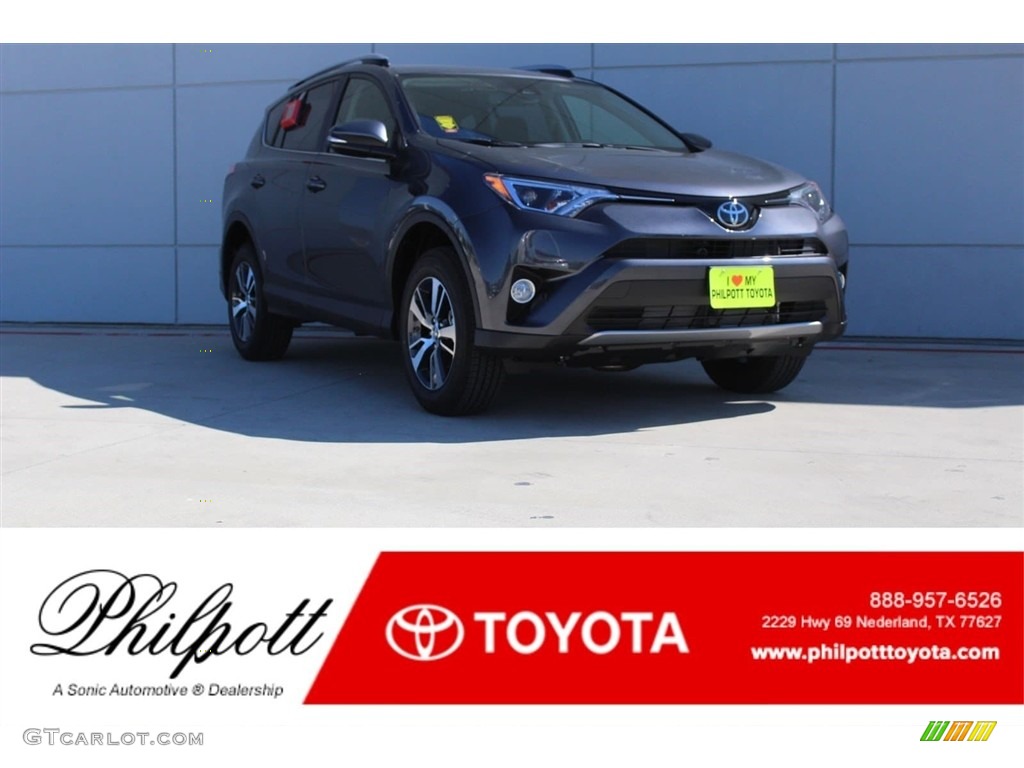 2018 RAV4 XLE - Magnetic Gray Metallic / Black photo #1
