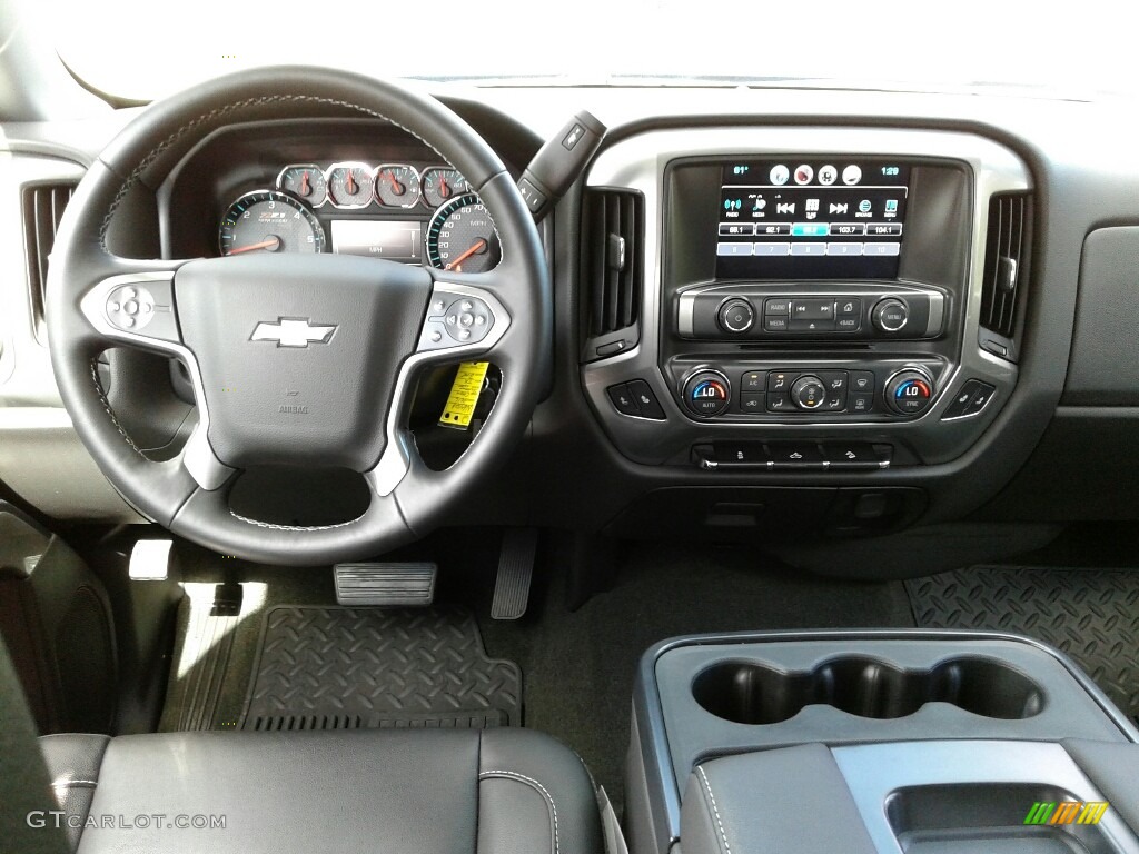 2016 Silverado 1500 LT Crew Cab 4x4 - Deep Ocean Blue Metallic / Jet Black photo #17