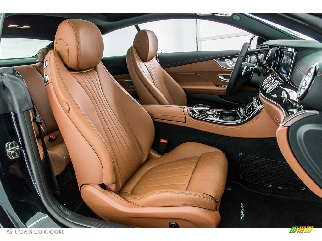 2018 E 400 Coupe - Black / Saddle Brown/Black photo #2