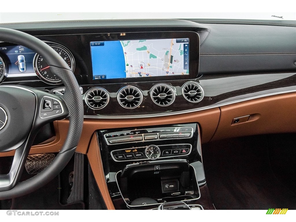 2018 E 400 Coupe - Black / Saddle Brown/Black photo #5