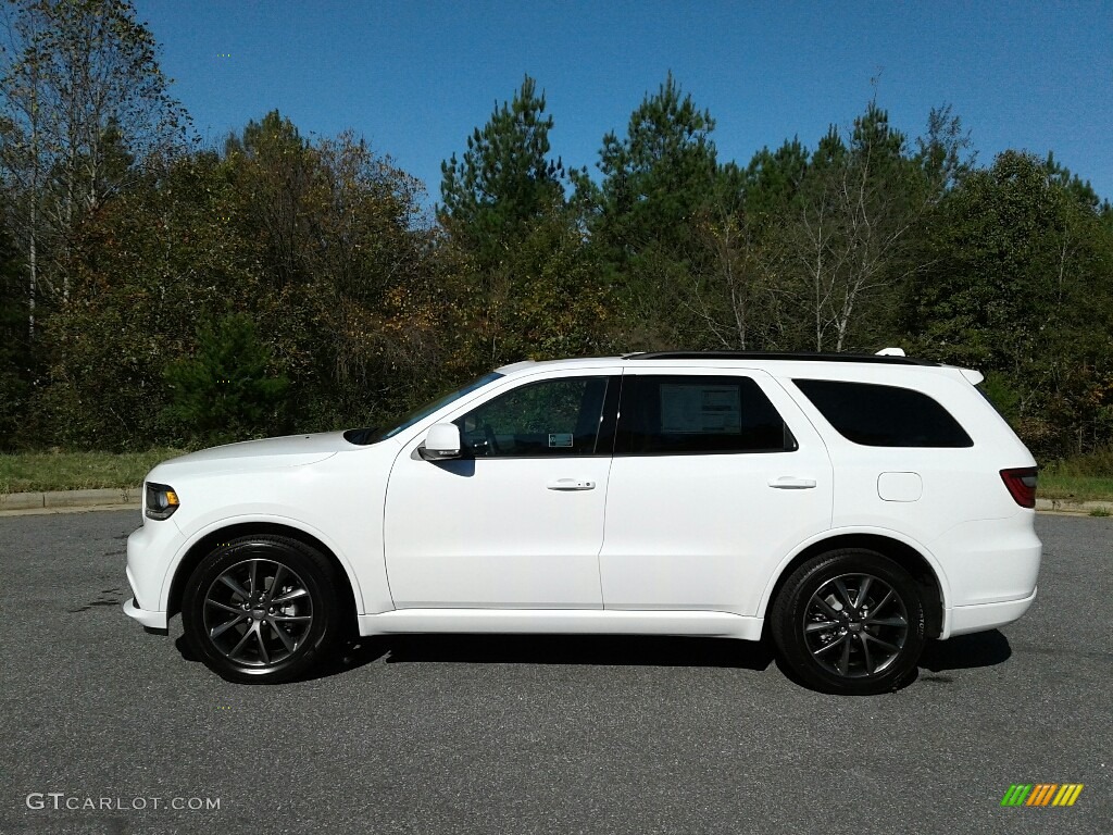 2018 Durango GT - White Knuckle / Light Frost Beige/Black photo #1