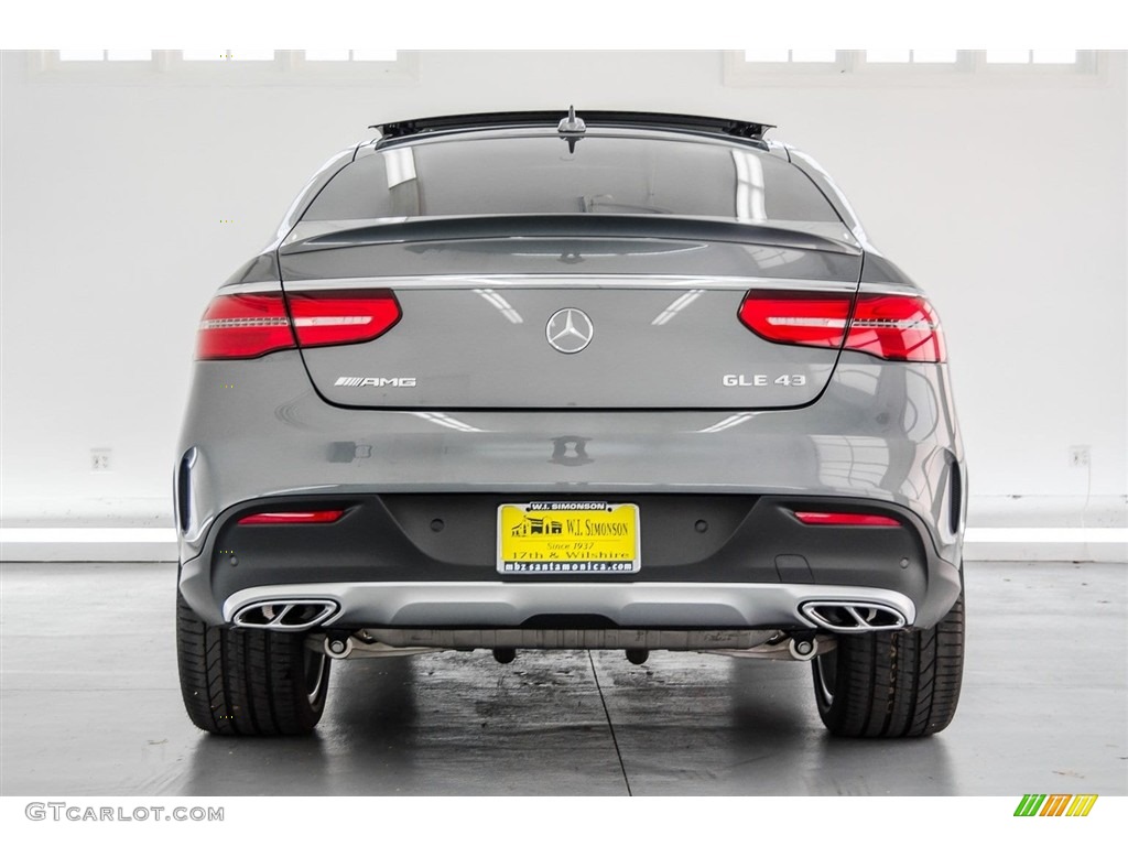 2018 GLE 43 AMG 4Matic Coupe - Selenite Grey Metallic / Black photo #4