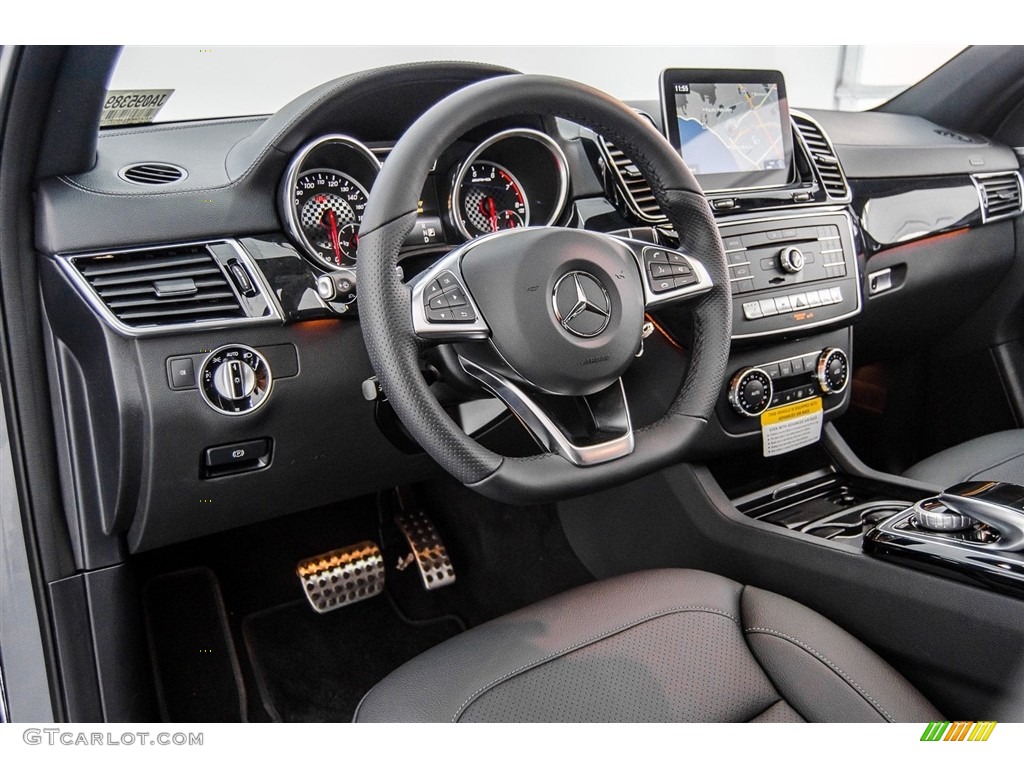 2018 Mercedes-Benz GLE 43 AMG 4Matic Coupe Black Dashboard Photo #123500652
