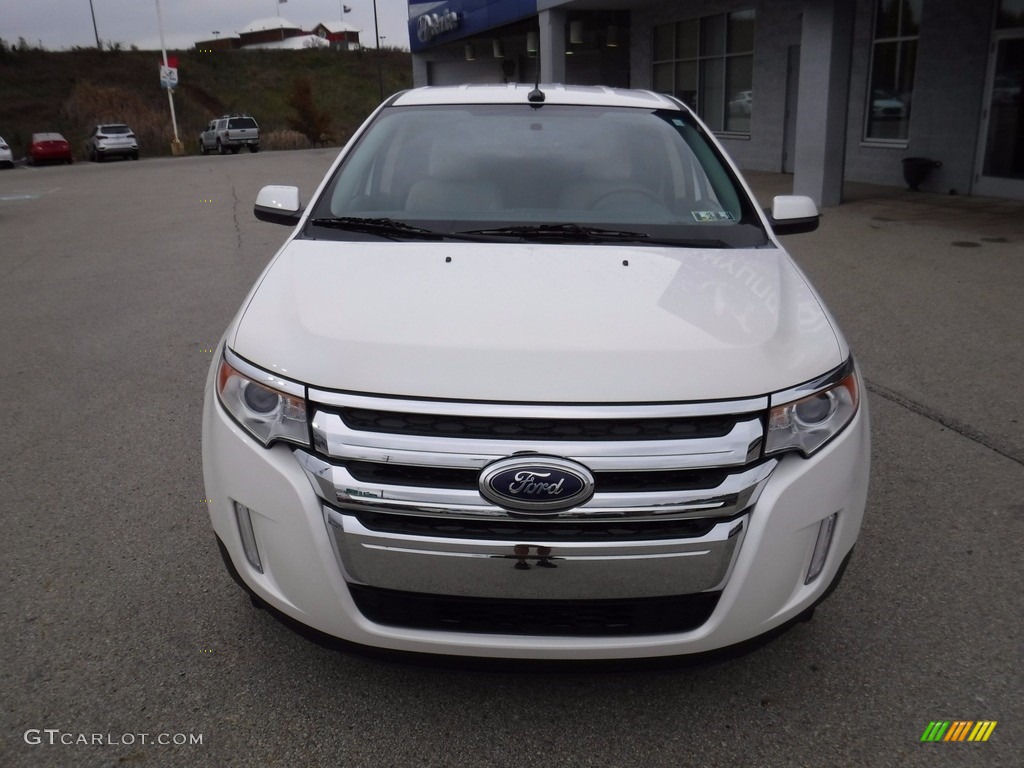 2012 Edge Limited - White Platinum Metallic Tri-Coat / Medium Light Stone photo #4