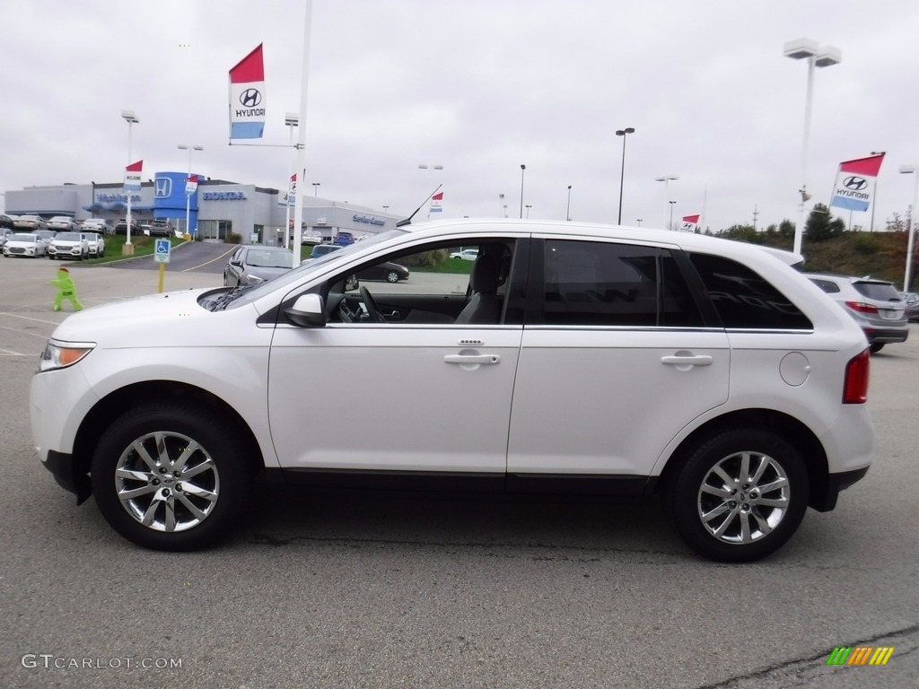 2012 Edge Limited - White Platinum Metallic Tri-Coat / Medium Light Stone photo #6