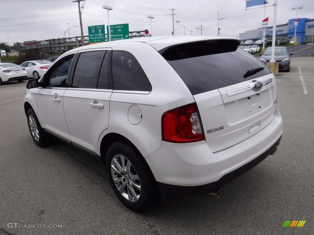 2012 Edge Limited - White Platinum Metallic Tri-Coat / Medium Light Stone photo #8