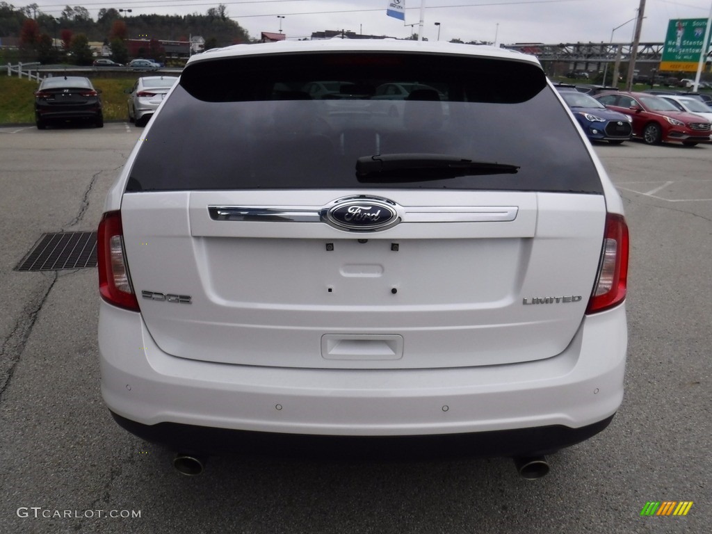 2012 Edge Limited - White Platinum Metallic Tri-Coat / Medium Light Stone photo #9