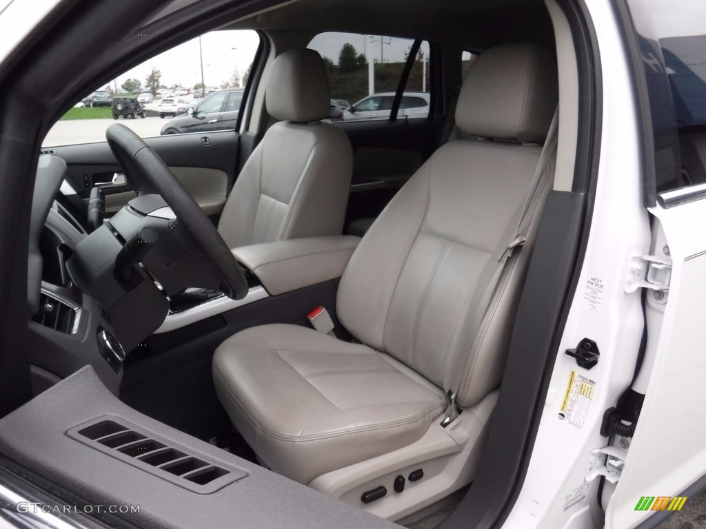 2012 Edge Limited - White Platinum Metallic Tri-Coat / Medium Light Stone photo #13