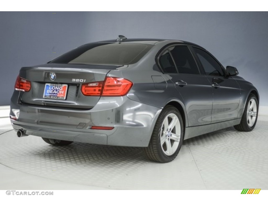 2014 3 Series 320i Sedan - Glacier Silver Metallic / Black photo #30