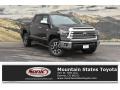 2018 Midnight Black Metallic Toyota Tundra Limited CrewMax 4x4  photo #1