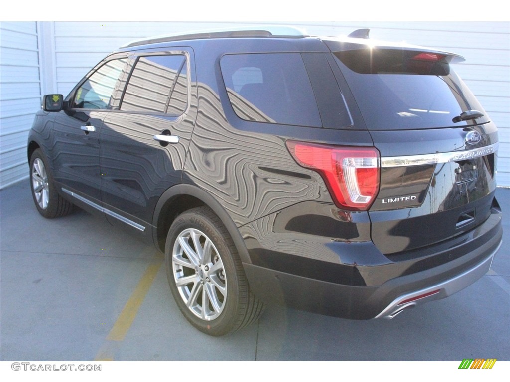 2017 Explorer Limited - Shadow Black / Ebony Black photo #6