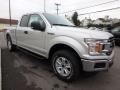 2018 Ingot Silver Ford F150 XLT SuperCab 4x4  photo #3