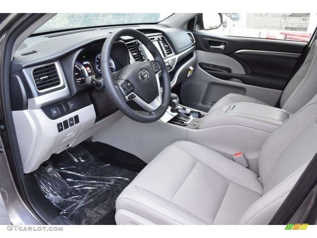 Ash Interior 2018 Toyota Highlander Hybrid Limited AWD Photo #123504620