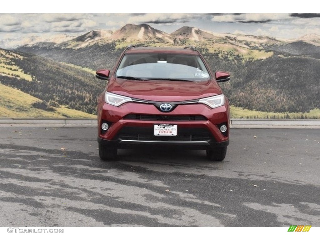 2018 RAV4 Limited AWD Hybrid - Ruby Flare Pearl / Nutmeg photo #2