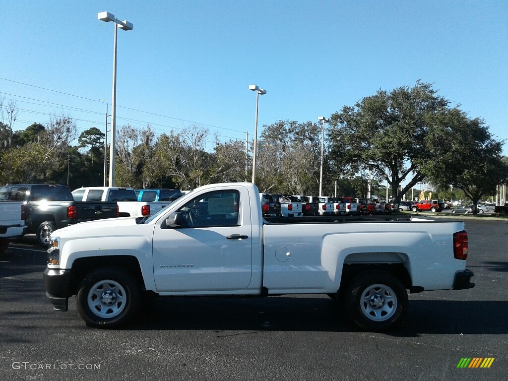 2018 Silverado 1500 WT Regular Cab - Summit White / Dark Ash/Jet Black photo #2