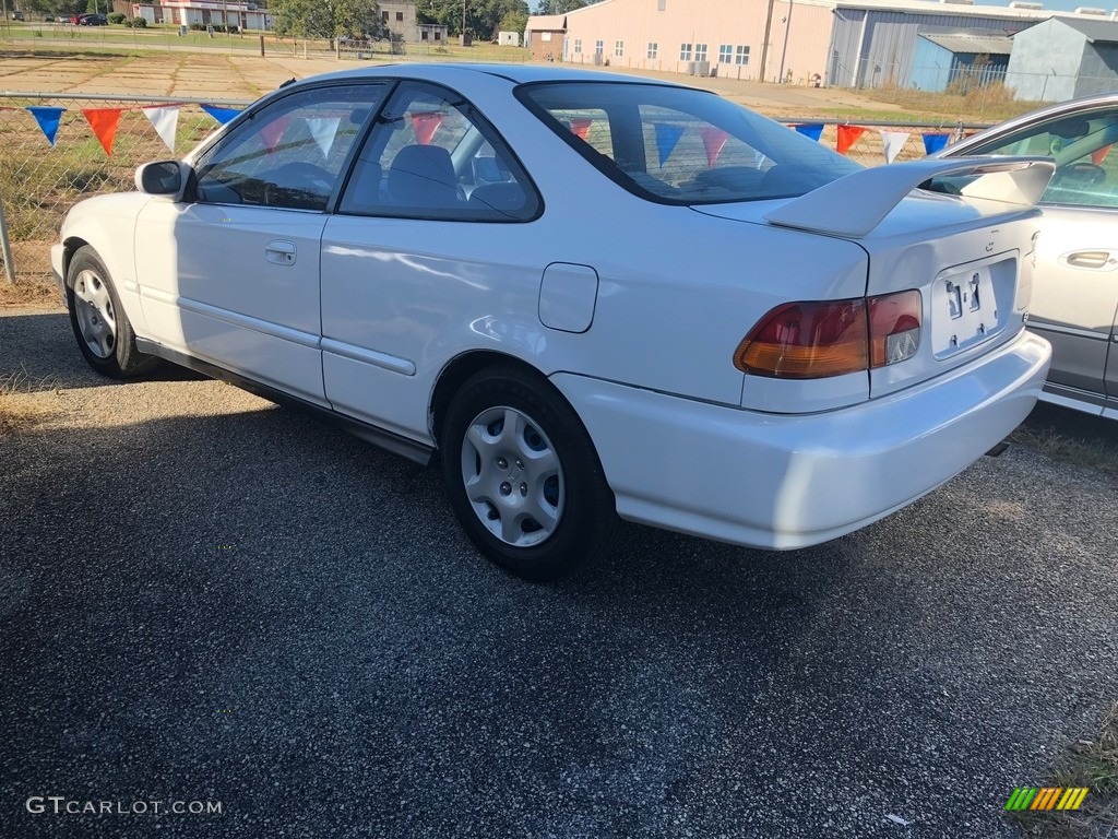 1998 Civic EX Coupe - Taffeta White / Gray photo #1