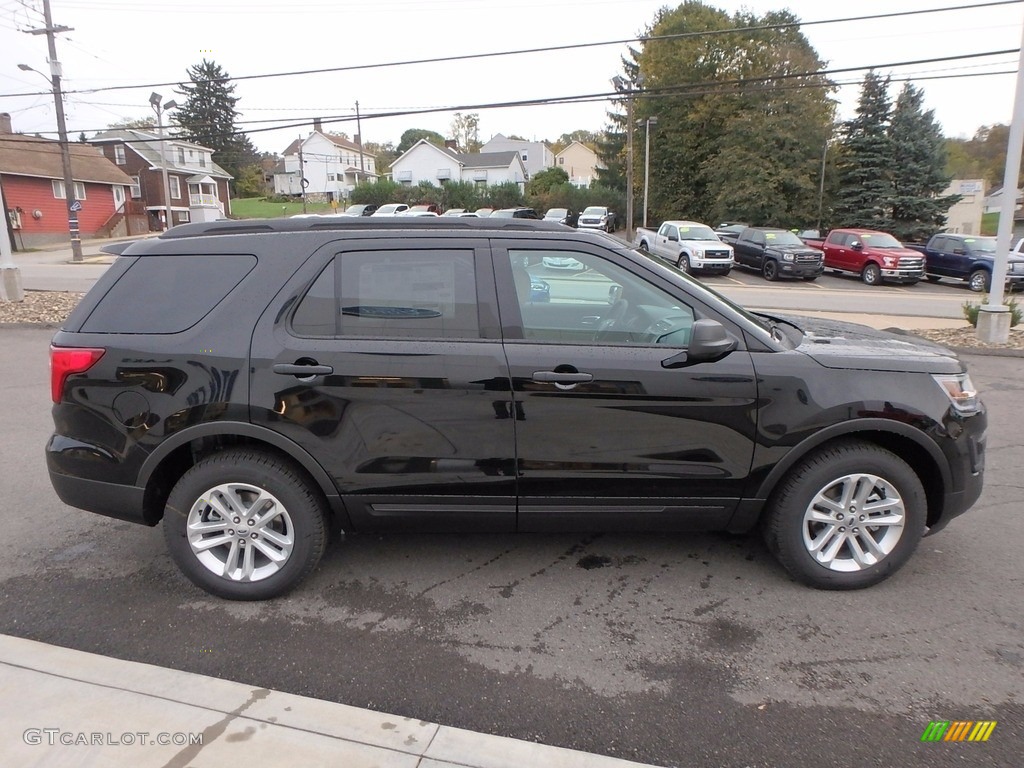 2017 Explorer 4WD - Shadow Black / Medium Light Camel photo #4