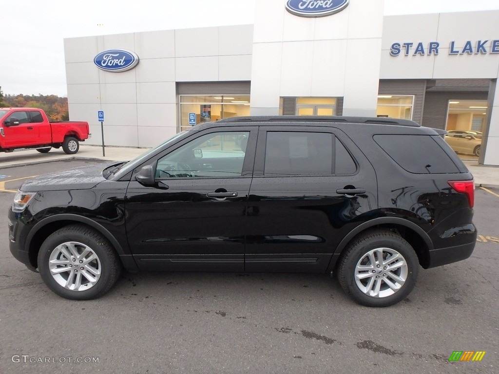 2017 Explorer 4WD - Shadow Black / Medium Light Camel photo #9