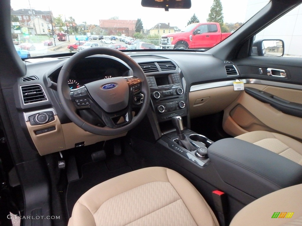 2017 Explorer 4WD - Shadow Black / Medium Light Camel photo #13