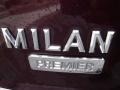 2011 Bordeaux Reserve Red Metallic Mercury Milan V6 Premier  photo #10