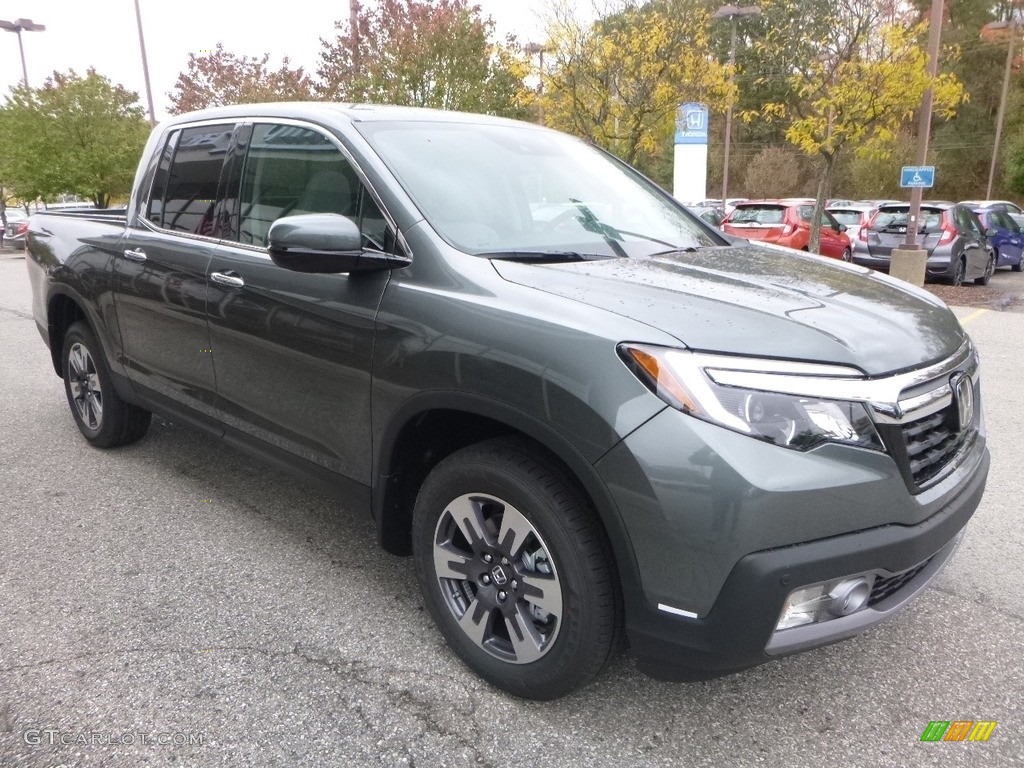 Forest Mist Metallic 2018 Honda Ridgeline RTL-E AWD Exterior Photo #123508970
