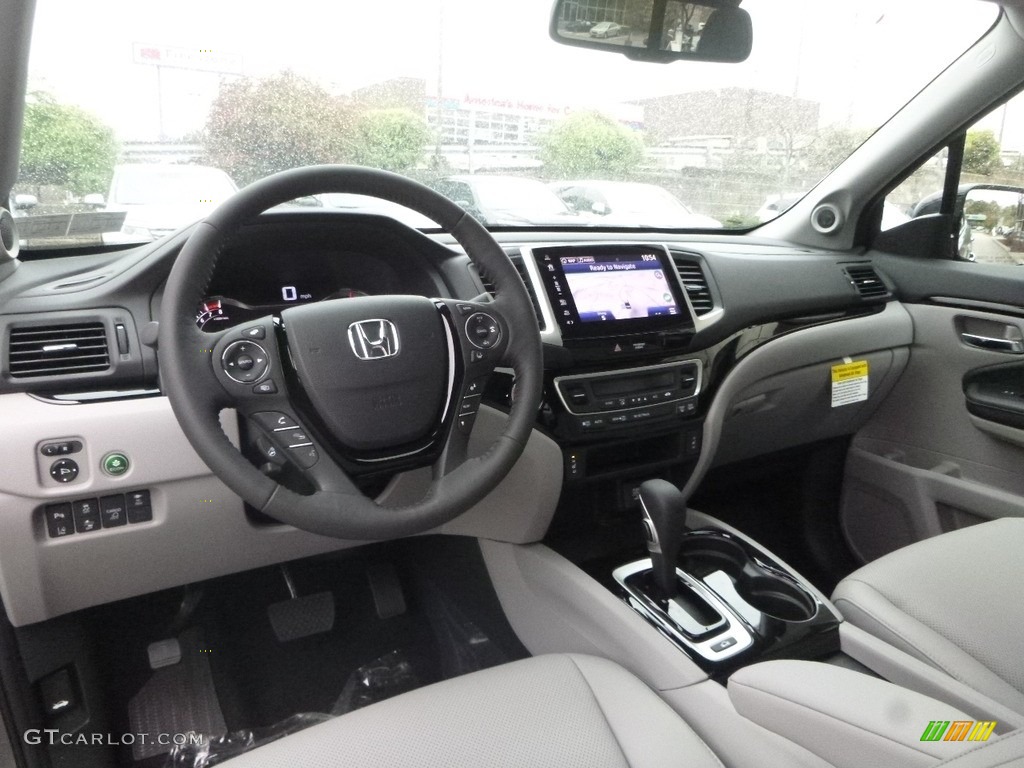 Gray Interior 2018 Honda Ridgeline RTL-E AWD Photo #123509072