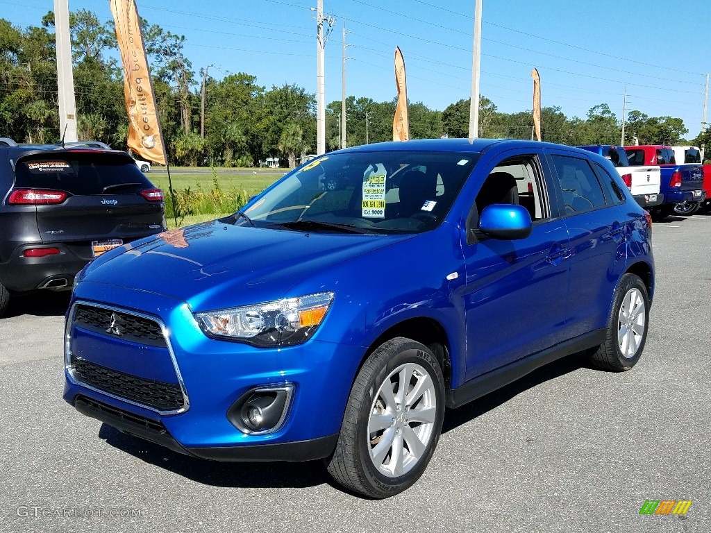 2015 Outlander Sport ES - Octane Blue / Black photo #1