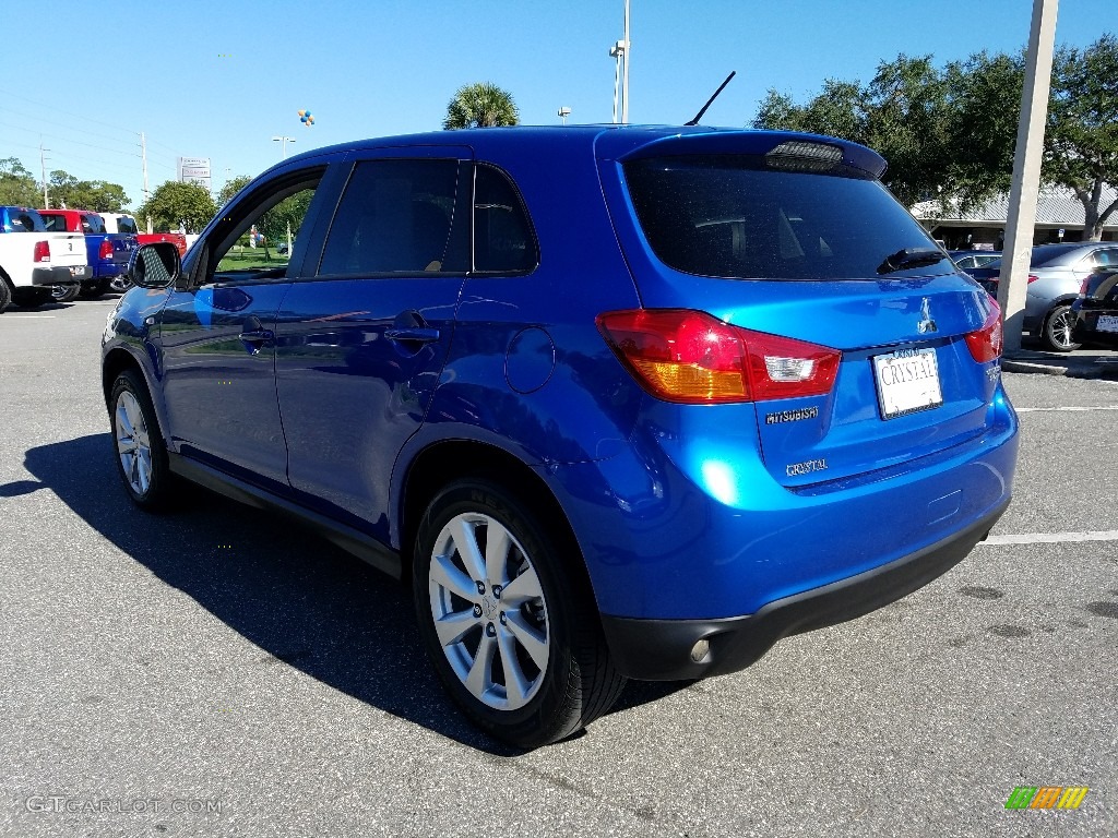 2015 Outlander Sport ES - Octane Blue / Black photo #3