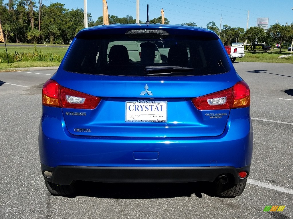 2015 Outlander Sport ES - Octane Blue / Black photo #4