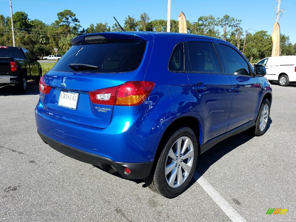 2015 Outlander Sport ES - Octane Blue / Black photo #5
