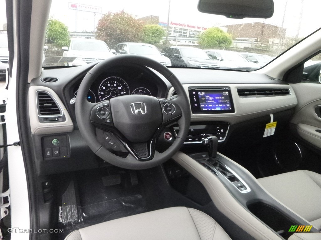 Gray Interior 2018 Honda HR-V EX-L AWD Photo #123510353
