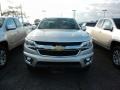 2018 Silver Ice Metallic Chevrolet Colorado LT Extended Cab 4x4  photo #2