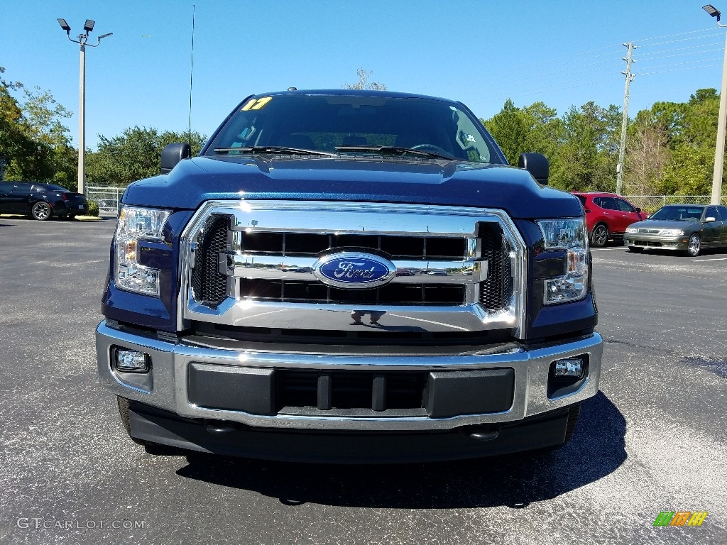 2017 Lightning Blue Ford F150 Xlt Supercrew 4x4 123489797 Photo 8 Car Color 6549